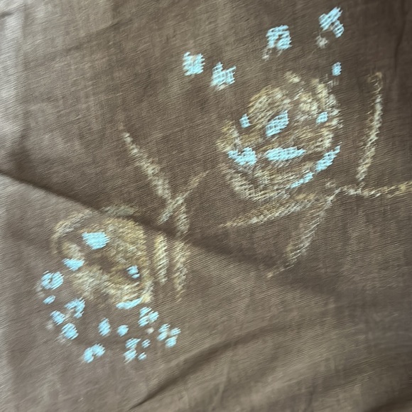 Anthropologie Strapless with Gold Sash tie. Beautiful Size 2 - Picture 7 of 9